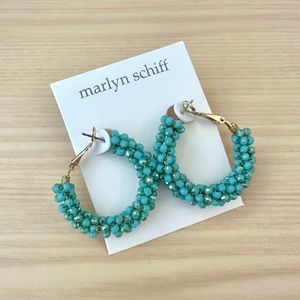 Marlyn Schiff - Small Crystal Cluster Hoop